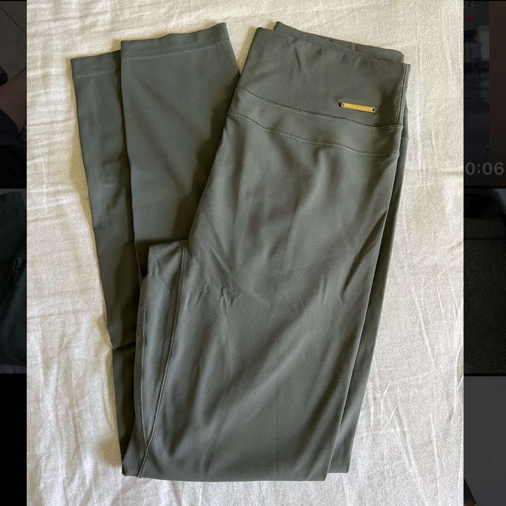 Gymshark sage Green Leggings - Whitney Simmons V3